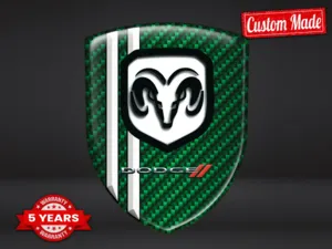 Dodge Adesivi Logo Personalizzati Resistenti Edizione Limitata